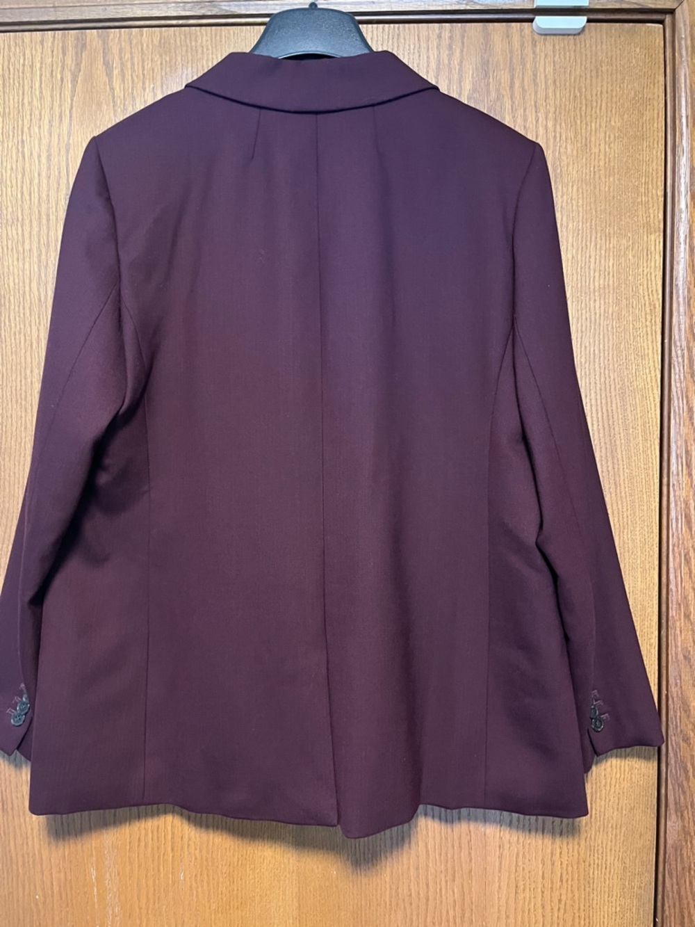J. Crew Women's Wool Burgundy Suit - Picture 12 of 14
